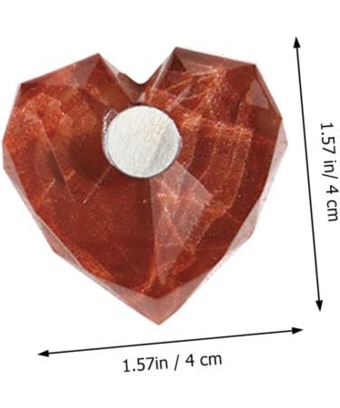 Ipetboom 4sets Nail Practice Holder Resin Heart Nail Art Display Acrylic Nail Crystal Nail Stand Resin False Tip Display Stand Nails Tip Holder Magnetic Nails Fake Manicure Tools Love - Buy Online on GoSupps.com