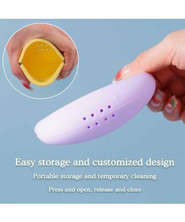 KWJNH Portable Soft Silicone Orthodontic Bracket with Ventilation Hole | Self-Closing Jaw-Friendly Cover for F2N8 T-Sleeve Braces | Lightweight Protective Solution 90x75x25mm - Buy Online on GoSupps.com