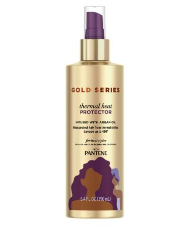 Pantene Gold Series Thermal Heat Protector 6.4oz Pump (190ml) - 3 Pack - Buy Online on GoSupps.com
