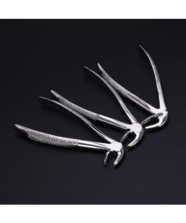 LMEILI Stainless Steel Tooth Extraction Forceps Kit - Dental Surgical Pliers for Adults | International Shipping Available - Buy Online on GoSupps.com