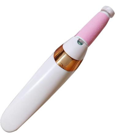 Electric Foot Callus Remover for Dead Skin Portable Rechargeable Pedicure Kit with 2 Polishing Heads Professional Pink Foot Care Tool - Buy Online on GoSupps.com