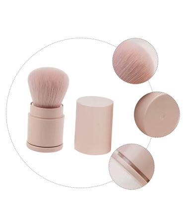 NOLITOY Powder Brush - Fluffy Blush & Foundation Makeup Brush | Portable Pink Cosmetic Tool for Flawless Blending - Buy Online on GoSupps.com