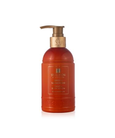 SPA CEYLON Sensual Sandalwood Hand and Body Lotion | Deep Hydrating Body Moisturizer with Coconut | Almond & Rice Bran | Cooling & Invigorating | Suitable for All Skin Types