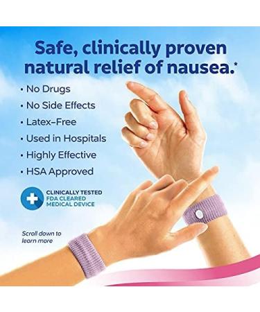 Sea-Band Mama Acupressure Wristband for Nausea Relief - 1 Count - Buy Online on GoSupps.com