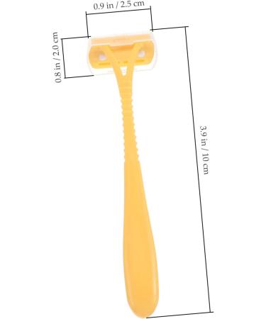 minkissy 9Pcs Manual Hair Removal Knife Hair Removal For Women Hair Trimmer For Bikini Line Leg Hair Razor Manual Shaver For Body Shaper Travel Disposable Abs - Buy Online on GoSupps.com