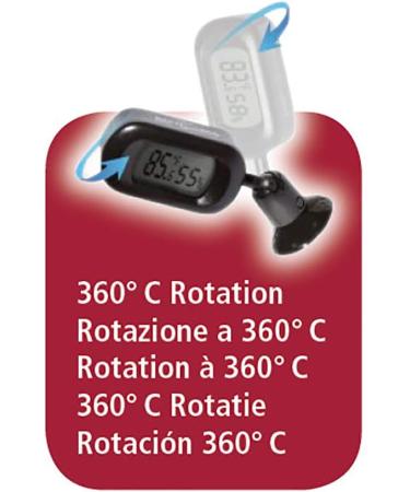 Hobby 36222 Hygro-Therm Digital Hygrometer and Thermometer for Terrariums - Buy Online on GoSupps.com