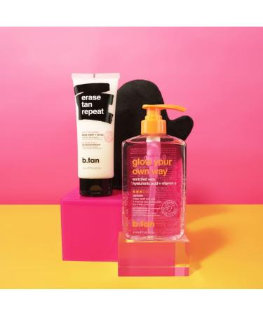 b.tan Self Tan Remover & Body Wash | Erase Tan Repeat - Best 2-in-1 Exfoliator Scrub & Body Wash Express for Dark Tanning Spray Mousse Gradual Lotion Sunless Tan Eraser & Cleanser 8 Fl Oz - Buy Online on GoSupps.com