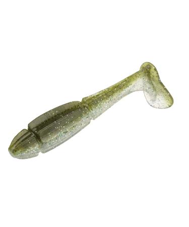 13 FISHING - Churro - Soft Plastic Paddle Tail Swimbaits 4.75 - 9/16oz - 5 Baits Per Pack Glitter Bomb