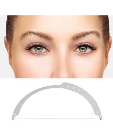 Eyebrow Marker Ruler Brow Mapping Tool Microblading Line Marker Ruler Mapping Eyebrow Ruler Eyebrow Mapping String Tool Ruler Makeup Eyebrow Measuring Tool With 10pcs Thread Silver - Buy Online on GoSupps.com