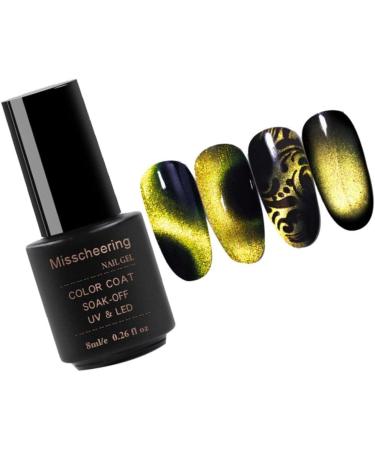 Balacoo 2pcs Nail Molding Gel Glitter Polish Cat Eye Nail Varnish Gel Top Coat 9 5.3*2.2cmx2pcs As Shownx2pcs - Buy Online on GoSupps.com