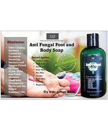 All-Natural Antifungal Soap with Tea Tree Mint & Clove | Eliminate Athlete's Foot Body Odor & Acne - Ideal for Post Gym Use - Buy Online on GoSupps.com