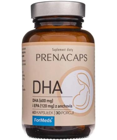  ForMeds Prenacaps Multi 2 + DHA - 600 mg DHA and 120 mg EPA - Pregnancy - Resistance - Dietary supplement for pregnant women - 120 capsules - Buy Online on GoSupps.com
