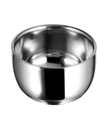 Beaupretty 3-Piece Rustproof Foam Bowl Set - Practical Male Shaving Mug Tool (7.3x5cm Silver) - Ideal for Cleaning & Shaving Soap - Buy Online on GoSupps.com