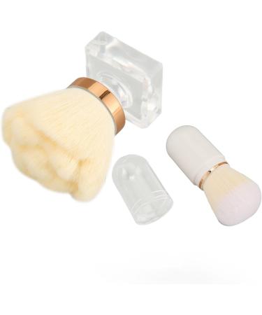 Transparent Handle Powder Brush Capsule Shape Brush Small Powder Brush Unscented for Powder - Buy Online on GoSupps.com