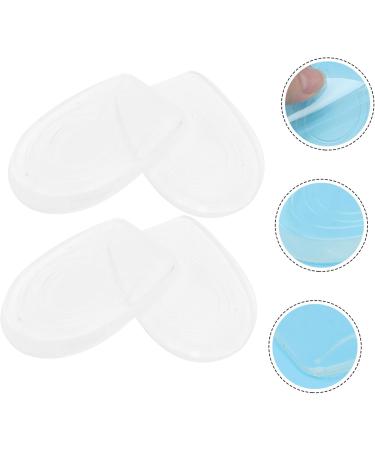 FOMIYES Silicone Height Increasing Insoles 4 Pairs Invisible Shoe Inserts for Instant Height Boost - Buy Online on GoSupps.com