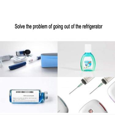 Portable Insulin Refrigerator Travel Case Mini Medicine Constant Temperature Refrigerated Medicine Refrigerator Can Stand by for A Long Time - Buy Online on GoSupps.com