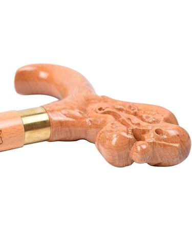 Wood Stick red Rosewood Crutches Old Walker Cane Crutches Leading Beautiful Scenery Bathing in Sunlight - Buy Online on GoSupps.com