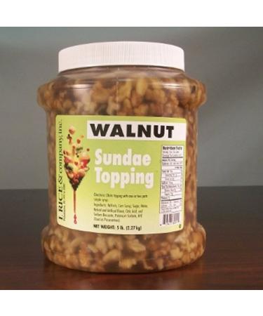 I.Rice & Company Wet Walnut Topping, 5 Pound Jar | 1 Each
