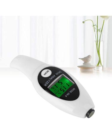 Skin Moisture and Oil Tester -Eco-Friendly - LCD Display(White) - Buy Online on GoSupps.com