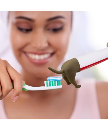 MineUp 3-Piece Pooping Dog Butt Toothpaste Topper | Funny Toothpaste Dispenser & Gag Gift for Dog Lovers - Buy Online on GoSupps.com
