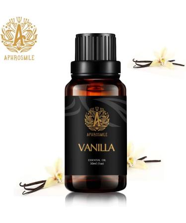 100% Pure Vanilla Essential Oil 1oz | Therapeutic Aromatherapy for Diffusers & Humidifiers | 30ml Home & Massage Use - Buy Online on GoSupps.com