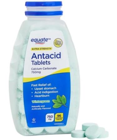 Equate Extra Strength Sugar-Free Antacid Chewable Tablets Orange Cream Wintergreen Assorted Berries Flavor (Pack of 3) by Kwabossal - Buy Online on GoSupps.com