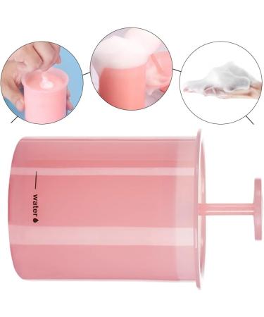 Face Cleanser Foamer Makeup Wash Bubble Maker Travel Household Rich Foam Maker Cup Pink rich foam maker - Buy Online on GoSupps.com