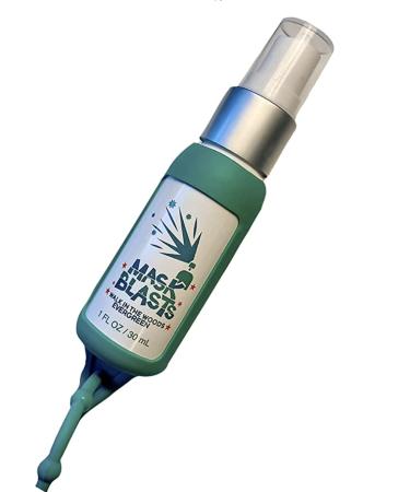 Mask Blasts Face Mask Refresher Spray & Deodorizer with Pure Essential Oil Blends - Walk in The Woods (Woodsy Scent)