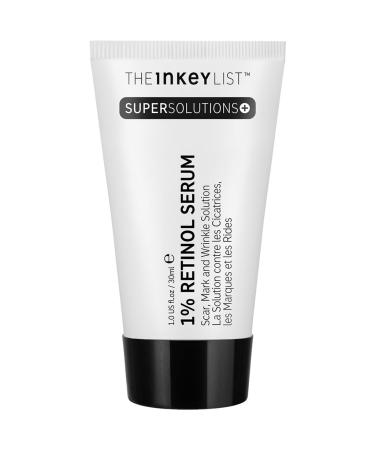 The Inkey List Retinol 1% Serum 30ml | Supersolutions | Targets Scars and Wrinkles | Fragrance-free | Suitable for Normal/Oily Skin