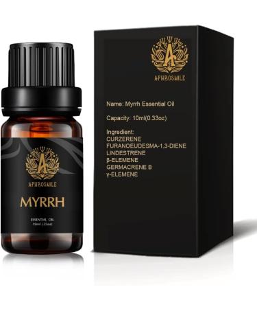 Myrrh Essential Oil - 100% Pure Organic Myrrh Oil for Aromatherapy | Therapeutic-Grade 10mL - Buy Online on GoSupps.com