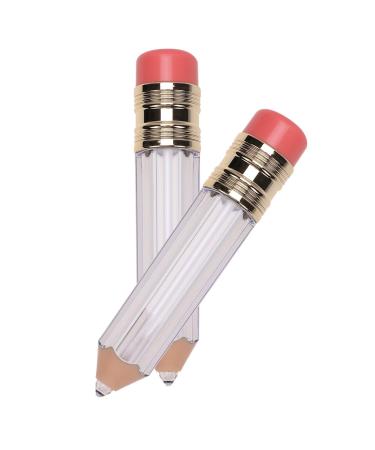 NUOBESTY Lot de 3 Tubes L vres Transparents Vides Mini Flacons Compacts et tanches pour Gloss L vres DIY Accessoires de Maquillage R utilisables pour Voyage et Usage Quotidien