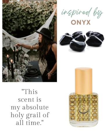 Onyx Organic Perfume Oil Extract Roll-On by Sage- 1/4 oz Vegan & Cruelty-Free Earthy Scent Black Coconut Vanilla Oakmoss Onyx 1/4 oz Extract Roll-On - Buy Online on GoSupps.com