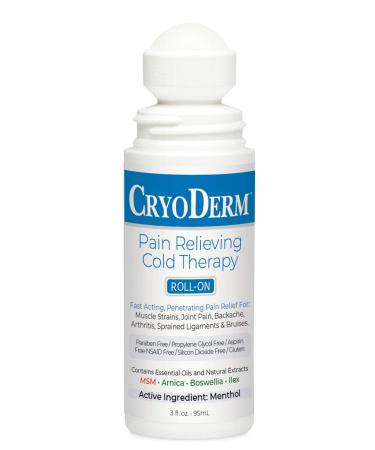 CryoDerm Cold Therapy 3 oz Roll On