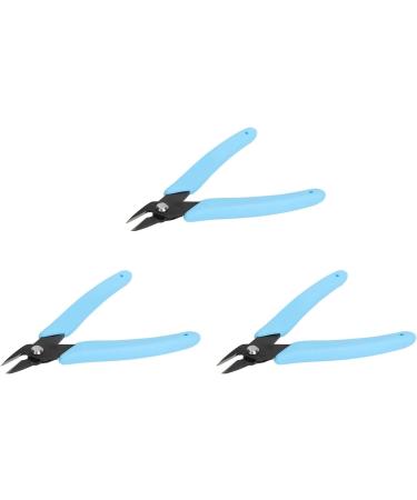 Nail Cuticle Nippers Cuticle Nippers 3 Pieces Easy Ergonomic Grip for Home for Thick Hard Toenails (Blue) - Buy Online on GoSupps.com