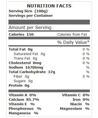 Aluminum-Free Double Acting Baking Powder - 3 lb Economy Size Tub - Buy Online on GoSupps.com