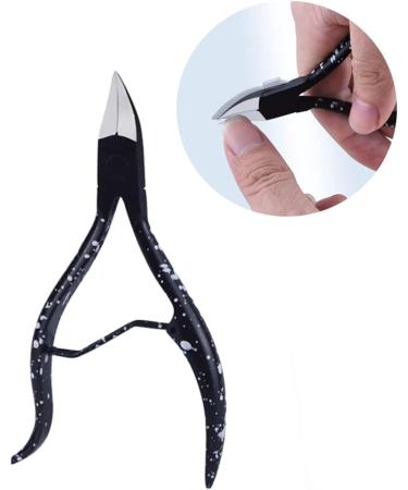 PSGS Black Toenail Ingrown Nail Art Cuticle Nipper Clipper Edge Cutter Manicure Scissor Plier Tool Pedicure Dead Skin Remover (Color : As Show) - Buy Online on GoSupps.com