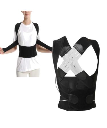 Back support belt Radio containable keeping belt back correction back support belt back smoothing correction Camelback correction correctional spine correction (L)