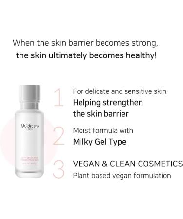 Muldream Vegan Green Mild Intense Serum - Skin Moisturiser Hydrating Face Serum for Extremely Dry Sensitive Skin - 110ml - Buy Online on GoSupps.com