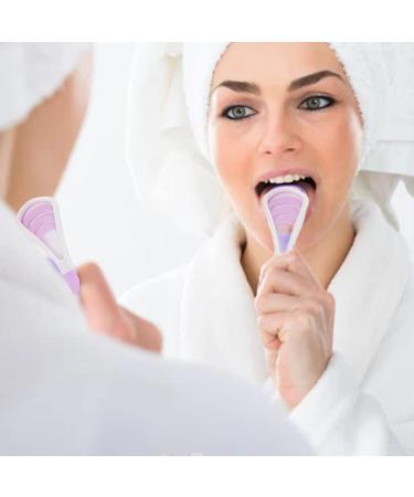 Premium Tongue Brush Set - Flexible Long Handle | 8 Pieces - Prevents Vomiting | Oral Care for Adults & Children - Buy Online on GoSupps.com