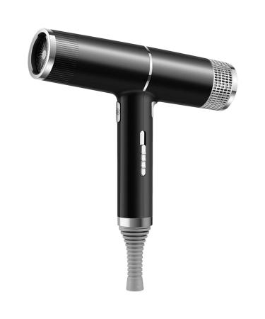 Ion Hair Dryer Portable Light Hair Dryer Professional Hair Dryer Hair Protection 3 Heating Settings and Unlimited Speed with Diffuser and Concentrator Nozzle Suitable for Home and Travel