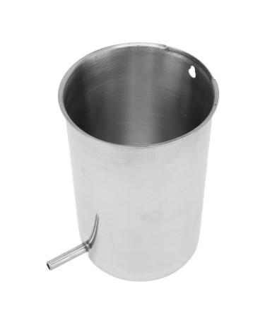 Tyenaza stainless steel inlet bucket 1000 ml inlet bucket made of stainless steel 304 large capacity water-damp cleaning health care tool