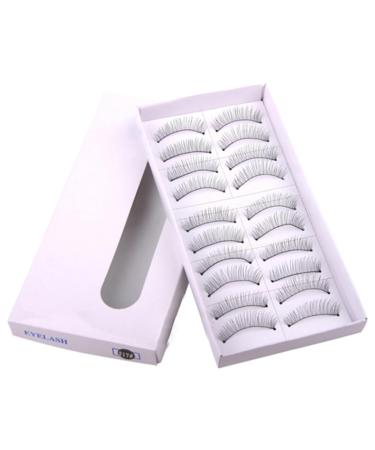 Buy Ipetboom 30 Pairs Handmade False Eyelashes | Natural Long Black Lashes for Stunning Eyes - International Shipping Available - Buy Online on GoSupps.com