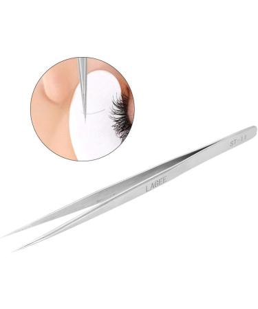 Tweezers Stainless Steel 4 Types Precision Tweezers Lightweight Good Tip Hardness Eye Lashes Extension Kit for People Eyelashes Extension Pointy Tweezers(ST - 11) - Buy Online on GoSupps.com