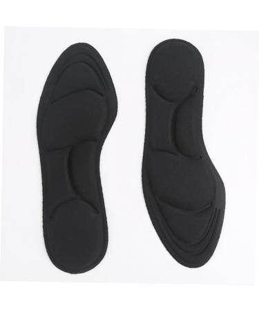 Beaupretty 2pcs Absorption Pad Women Insoles for Shoes Orthotic Insoles Shoe Insoles Arch Support Shoe Insert High Arch Support Insoles Plantar Insoles Shoe Mat Miss Sponge Sports Blackx2pcs mediumx2pcs - Buy Online on GoSupps.com