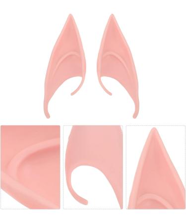 Homoyoyo Elf Ears Cosplay - 25 Pairs of Latex Ear Prosthetic Tips for Fairy Costume - Buy Online on GoSupps.com