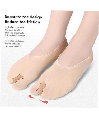 Soft & Elastic Bunion Corrector Socks for Hallux Valgus Relief - Toe Separator for Work - Compression Socks for Bunions - Buy Online on GoSupps.com