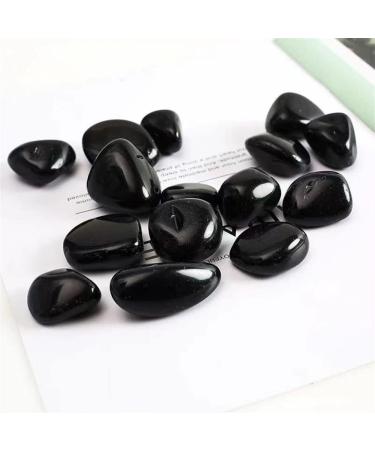 Crystal 200g 15mm-20mm Polished Natural Obsidian Tumbled Stones Quartz Crystal Crafts Can be Used for JIZTGEDM - Buy Online on GoSupps.com
