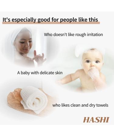 Korean Body Exfoliating Cloth for Sensitive Skin - Eco-Friendly Wash Scrubber for Clean Shower Towels - Loofah Scrub for Back - 11.4 x 38.2 Inches - Buy Online on GoSupps.com
