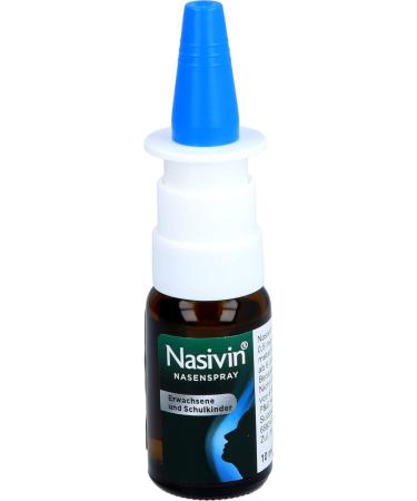 Nasivin Nasal Spray for Adults & Children | 10 ml | Fast Relief for Nasal Congestion - Buy Internationally - Buy Online on GoSupps.com
