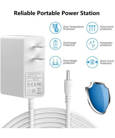 12V 3A for Mamaroo Replacement Power Cord for 4moms mamaroo 2/4  for mamaroo 2015 Infant Seat  for Rockaroo Baby Swing(UL Listed) - Buy Online on GoSupps.com